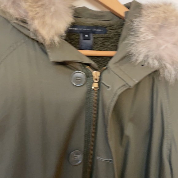 Marc by Marc Jacobs Fur Trimmed Utility Jacket - Picture 5 of 9